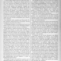 0634 - Page 571 - Partie professionnelle, Hygiène, Assistance, Mutualité, Intérêts corporatifs, Variétés. Travaux originaux. Nos réunions médicales. La remise d’une médaille au professeur Sergent [J. Noir]