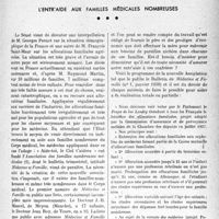0660 - Page 653 - Propos du jour. L'entr’aide aux familles médicales nombreuses [J. Noir]