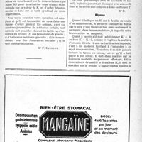 0710 - Page LXIX-703 - Correspondance. Mutualité familiale et les certificats ? [G. Lavalée]. Application des tarifs d’honoraires. a) Médecine sociale en général. Prix des examens radio scopiques en médecine sociale / b) Assurances sociales. Tarification en cas de 2 « K» cumulés, en une même séance