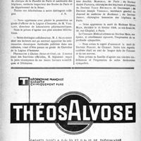 0719 - Page 712-X - Dernières nouvelles. Société français de transfusion du sang / faculté de médecine de Marseille / Légion d’honneur / Nécrologie [André Chaix, Georges Colleville, Léonce Dodré, Augustin Gorde, Albert Jacquet, Joachin Marchac, André Pansier, Tobie Reumaux, Joseph Vergely, Arrou, Elisée, Pernet]