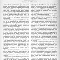 0736 - Page 729 - Partie scientifique. Travaux originaux. Contribution à la thérapeutique antirhumatismale. Le rôle du tendon et du ligament dans les douleurs et les contractures articulaires, par M. Raphaël Massart