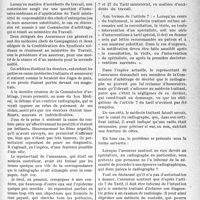 0820 - Page 813 - Partie professionnelle, Hygiène, Assistance, Mutualité, Intérêts corporatifs, Variétés. Bulletin de l’Actualité. Accidents du travail — médecins praticiens et spécialistes attention aux déclarations à faire au chef d’entreprise
