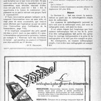 0840 - Page LXIII-833 - Correspondance. Application des tarifs d’honoraires. b) Assurances sociales. Indications à porter sur la feuille d'Assurances sociales / Radioscopies et radiographies concomitantes