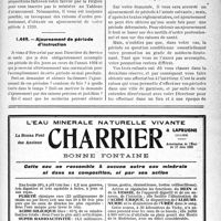 0842 - Page LXV-835 - Correspondance. Questions médico-militaires. Périodes d'instruction obligatoires / Ajournement de période d'instruction
