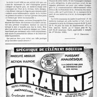 0854 - Page IX-911 - Correspondance. Application des tarifs d'honoraires. a) Accidents du travail. La visite dite « de contrôle »