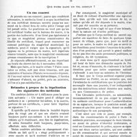 0885 - Page 940 - Partie professionnelle, Hygiène, Assistance, Mutualité, Intérêts corporatifs, Variétés. Bulletin de l’Actualité. Légalisation des signatures et secret professionnel. I, La question de principe / II, Que faire dans un tel conflit ?