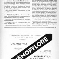 0911 - Page 848-X - Dernières nouvelles. Hôpitaux de Lyon / Hôpital civil de Philippeville / Internat en pharmacie des Asiles de la Seine / Hôpital Sadiki, à Tunis / Nécrologie [André Averous, L. Bariéty, Joseph Bosc, Léon Bourguignon, Eugène Deumier, Fernand Eisséric, Genenestoux, Hypolitte, Dumont, Jean-Marie Person, Segrette, Siraud, Antoine Magnan, René de Langenhagen]