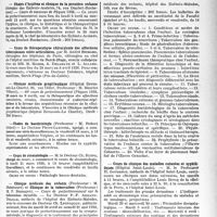 0954 - Page 891 - Partie professionnelle, Hygiène, Assistance, Mutualité, Intérêts corporatifs, Variétés. Faculté de médecine de Paris. Enseignement et actes de la Faculté