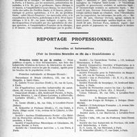 0955 - Page 892 - Partie professionnelle, Hygiène, Assistance, Mutualité, Intérêts corporatifs, Variétés. Faculté de médecine de Paris. Enseignement et actes de la Faculté / Reportage professionnel. Nouvelles et Informations. Protection contre les gaz de combat