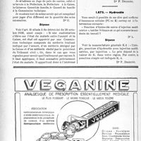 0963 - Page 900-LXVI - A travers l’officiel. Application des tarifs d’honoraires. c) Assurances sociales. La commission technique / Hydrocèle