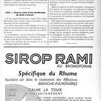 0966 - Page LXIX-903 - A travers l’officiel. Accidents. Formalités à observer pour la contre-visite d'un accidenté du travail / Contre-visite d'une accidentée de droit commun