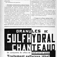 0973 - Page 964-VIII - Dernières nouvelles. Hôpital Foch / Association confraternelle des médecins français / Neuvième conférence médicale d’Aix-les-Bains / Ve Congrès de la Presse médicale latine