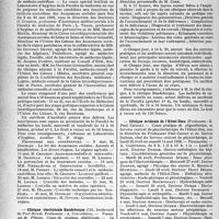 1019 - Page 1008 - Partie professionnelle, Hygiène, Assistance, Mutualité, Intérêts corporatifs, Variétés. Faculté de médecine de Paris. Enseignement et actes de la Faculté