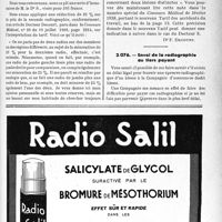 1030 - Page LXV-1017 - Correspondance. Application des tarifs d’honoraires. a) Accidents du travail. La majoration de 25% en cas de deux radios concomitantes / Envoi de la radiographie au tiers payant