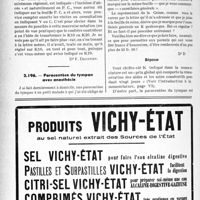 1033 - Page 1020-LXVIII - Correspondance. Application des tarifs d’honoraires. b) Assurances sociales. L’indication en K ou en P. C. à des résultats bien différents / Paracentèse du tympan avec anesthésie