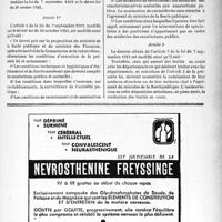 1044 - Page XI-1031 - A travers l’officiel. Nomination des médecins de sanatoriums publics et assimilés