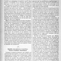1051 - Page 1038 - Partie scientifique. Travaux originaux. Secret professionnel en syphiligraphie et vénéréologie, par le Professeur H. Gougerot. Syphilis des domestiques / Syphilis des patrons et nourrices, bonnes d’enfants, domestiques