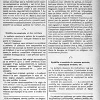 1052 - Page 1039 - Partie scientifique. Travaux originaux. Secret professionnel en syphiligraphie et vénéréologie, par le Professeur H. Gougerot. Syphilis des patrons et nourrices, bonnes d’enfants, domestiques / Syphilis des employés et des ouvriers / Syphilis et sociétés de secours mutuels, assurasses sociales, etc