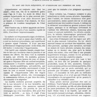 1058 - Page 1045 - Partie scientifique. Travaux originaux. La clinique pédiatrique au goût du jour. Céphalée, troubles oculaires, crises d’épilepsie : des signes révélateurs de l’hypertension artérielle chez les enfants, d’après le Docteur H. Grenet. Ce sont les plus fréquents, et d’ordinaire les premiers en date