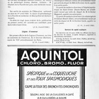 1105 - Page 1092-XII - A travers l’officiel. Enseignement de la médecine / Légion d’honneur / Hôpitaux psychiatriques / Service de santé militaire