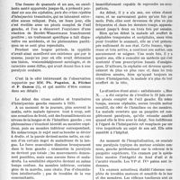 1123 - Page 1110 - Partie scientifique. Travaux originaux. Au chevet des patients. I, Des spasmes vasculaires cérébraux ont causé, durant six ans, une hémiparésie à rechutes