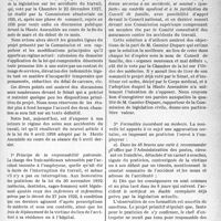 1140 - Page 1127 - Partie professionnelle, Hygiène, Assistance, Mutualité, Intérêts corporatifs, Variétés. Travaux originaux. Accidents du travail. Le projet de modification de la loi du 9 avril 1898 devant le Sénat [Jean Mignon]
