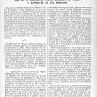 1176 - Page 1163 - Propos du jour. Le Mexique aux voix latines les impressions et les souvenirs que M. le professeur André Latarjet, de Lyon, a rapportés de ses missions [J. Noir]