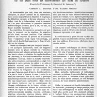 1189 - Page 1176 - Partie scientifique. Travaux originaux. La clinique au goût du jour. La tuberculose doit être dépistée dès son début, et surtout chez l’enfant car son stade initial est essentiellement son stade de curabilité, d’après les Professeurs R. Debré et M. Lelong. Comment la dépister d’une manière précoce
