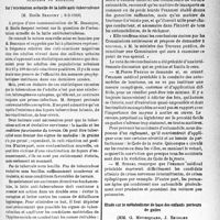 1194 - Page 1181 - Partie scientifique. L’actualité scientifique. Les Sociétés Savantes. Paris. Académie de médecine. Sur l’orientation actuelle de la lutte anti-tuberculeuse, (8-3-1938) / L’examen médical des conducteurs d’automobile, (8-3-1938) / Étude sur le métabolisme de base des enfants porteurs de goitre, (15-3-1938)