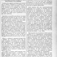 1202 - Page 1189 - Partie professionnelle, Hygiène, Assistance, Mutualité, Intérêts corporatifs, Variétés. L'actualité professionnelle. Informations judiciaires. Le médecin remplacé n’est pas responsable des fautes professionnelles de son remplaçant
