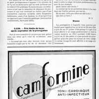 1217 - Page 1204-LX - Correspondance. Questions diverses. Survivance du prélèvement de 10% / Prix limite du loyer après expiration de la prorogation