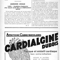 1221 - Page 1208-LXIV - Correspondance. Questions médico-militaires. Mise en non disponibilité / Assurances sociales. Conditions d'admission d’un assuré social dans un établissement spécial