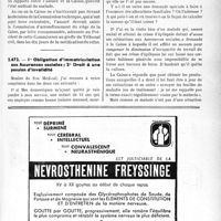 1222 - Page LXV-1209 - Correspondance. Assurances sociales. Conditions d'admission d’un assuré social dans un établissement spécial / 1° Obligation d’immatriculation aux Assurances sociales ; 2° Droit à une pension d’invalidité