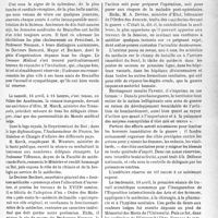 1266 - Page 1253 - Partie professionnelle, Hygiène, Assistance, Mutualité, Intérêts corporatifs, Variétés. L’actualité professionnelle. Nos réunions médicales. Les journées médicales de Bruxelles, (16-20 avril 1938)
