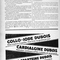 1289 - Page 1276-XII - Dernières nouvelles. Ceux qui font honneur au Corps médical / Syndicat des médecins de la Seine et des Communes limitrophes