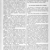 1309 - Page 1296 - Partie scientifique. L'actualité scientifique. La Presse. Conséquences cliniques et thérapeutiques des acquisitions récentes sur la pathogénie de la fièvre typhoïde [(Bruxelles-Médical, 13 février 1938)] / Les convulsions infantiles liées à l’épilepsie [(La Pratique médicale français, janvier 1938)]