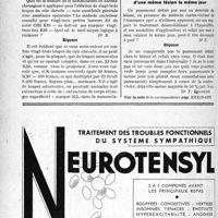 1355 - Page 1342-X - Correspondance. Application des tarifs d’honoraires. a) Assurances sociales. Extraction de vingt-trois loupes du cuir chevelu / b) Accidents du Travail. Double pansement d’une même lésion le même jour