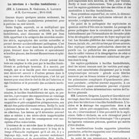 1428 - Page 1415 - Partie scientifique. L'actualité scientifique. Les Sociétés Savantes. Paris. Académie de médecine. Les infections à « bacillus funduliformis », 29-3-1938