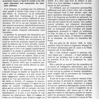 1440 - Page 1427 - Partie professionnelle, Hygiène, Assistance, Mutualité, Intérêts corporatifs, Variétés. L’actualité professionnelle. Informations judiciaires. Les personnes tenues à l’égard du malade à une obligation alimentaire sont responsables des honoraires médicaux