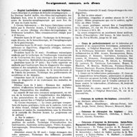 1451 - Page 1438 - Partie professionnelle, Hygiène, Assistance, Mutualité, Intérêts corporatifs, Variétés. Hôpitaux de l’assistance publique de Paris. Enseignement, concours, avis divers