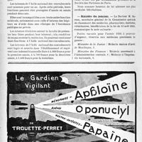 1471 - Page 1458-X - Dernières nouvelles. Asile national des convalescents de Saint-Maurice (ex-Asile de Vincennes) / Concours d'internat (électro-radiologie) / Société des Parisiens de Paris / Ministère des pensions
