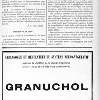 1474 - Page XIII-1461 - A travers l’officiel. Enseignement de la médecine aux colonies / Direction de la santé