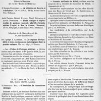 1498 - Page 1485 - Partie scientifique. L'actualité scientifique. Les Livres. Les Livres qui viennent de paraître / L’évolution du rhumatisme chronique, par R. Fortescue Fox, H. -K. Lewis & C°, London