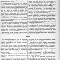 1504 - Page 1491 - Partie professionnelle, Hygiène, Assistance, Mutualité, Intérêts corporatifs, Variétés. Travaux originaux. Accidents du travail. 1° Négligence du blessé pour se faire soigner; 2° Frais de transport d’un blessé accompagné de son médecin ; 3° Hôspitalisation en clinique privée [Dr Paul Boudin]