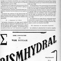 1520 - Page LIX-1507 - Admission en 1938 de médecins et de pharmaciens de réserve en stage ou en situation d’activité