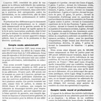 1564 - Page 1551 - Partie professionnelle, Hygiène, Assistance, Mutualité, Intérêts corporatifs, Variétés. Sou médical. Rapport du Secrétaire général pour l'année 1937. Compte rendu administratif / Compte rendu moral et professionnel