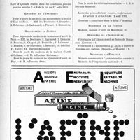 1597 - Page 1584-XII - A travers l’officiel. Emplois réservés