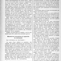 1611 - Page 1598 - Partie scientifique. Travaux originaux. L'aide de l’orthopédie dans les maladies rhumatismales, par le Docteur Carie Roederer. Traitement préventif chez l’adulte / Manoeuvres correctrices et appareils de traitement