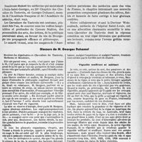 1636 - Page 1623 - Partie professionnelle, Hygiène, Assistance, Mutualité, Intérêts corporatifs, Variétés. L’actualité professionnelle. Une réception chez les chevaliers du tastevin à Nuits-Saint-Georges