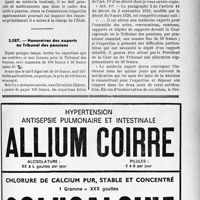 1648 - Page LXVII-1635 - Correspondance. Pensions militaires. Loi des pensions. Aggravation de l’état du réformé / Honoraires des experts au Tribunal des pensions